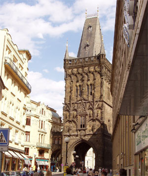 Krutporten i Prag Krutporten i Prag